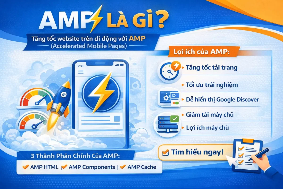 ⚡ AMP là gì? Cách hoạt động của Google AMP