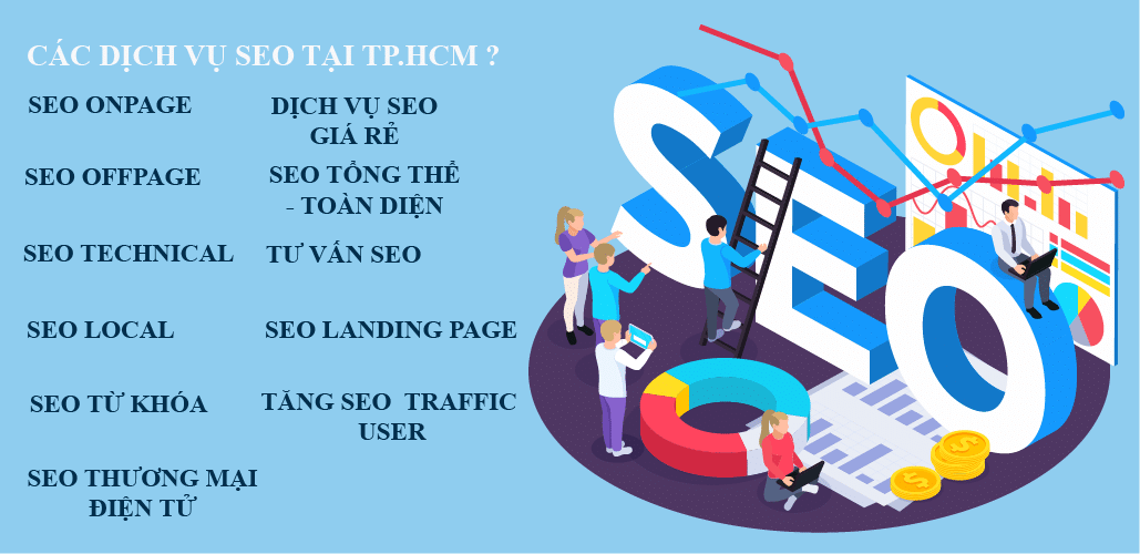 Dịch vụ SEO chuyên nghiệp & uy tín & giá rẻ tại TP. HCM