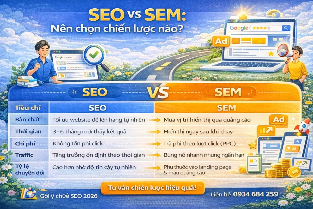 seo và sem