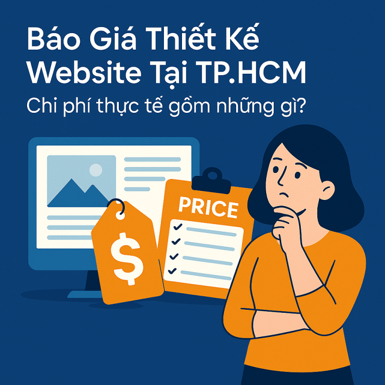 Chi Phí Thiết Kế Website TP.HCM 2026: Phạm Vi Và Giá Tham Khảo