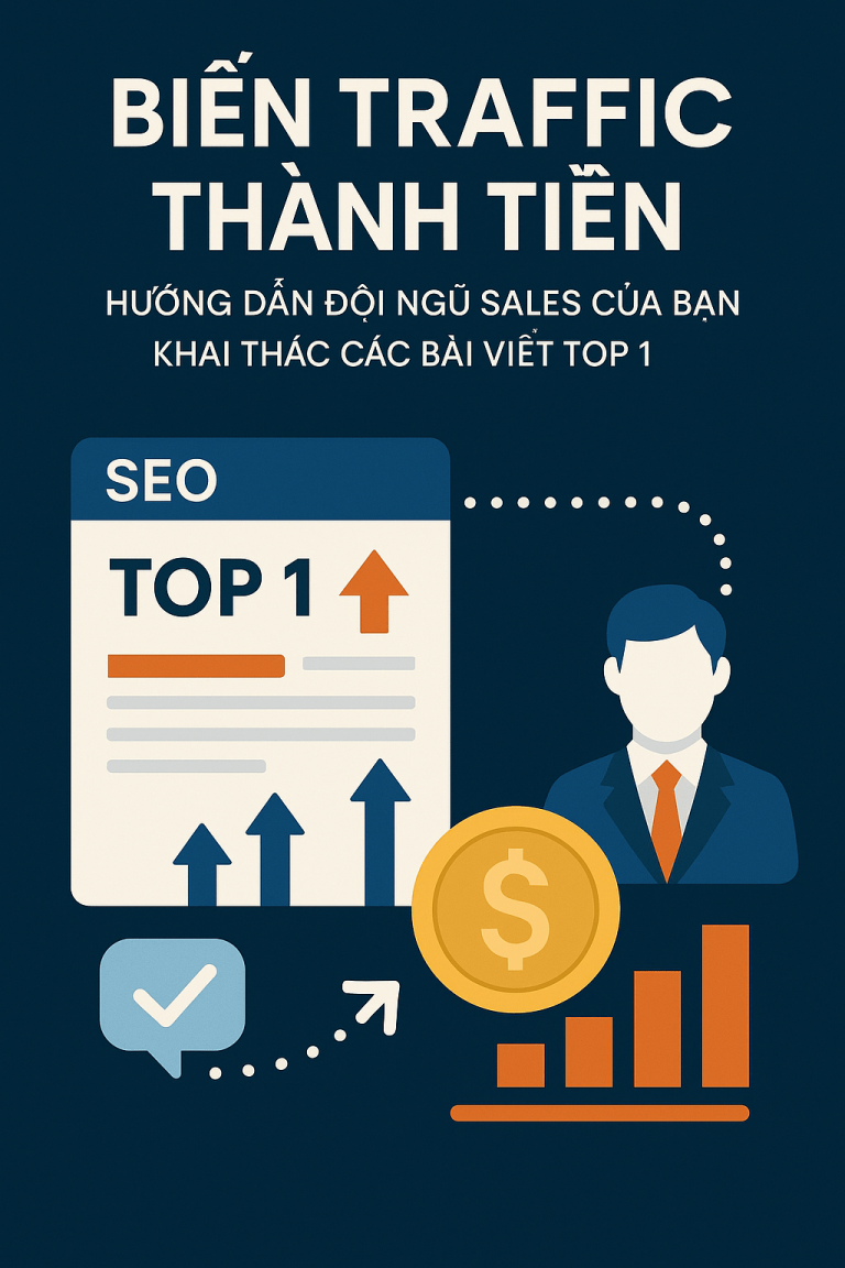Từ Traffic SEO Đến Doanh Thu: Quy Trình Marketing–Sales Và CRM