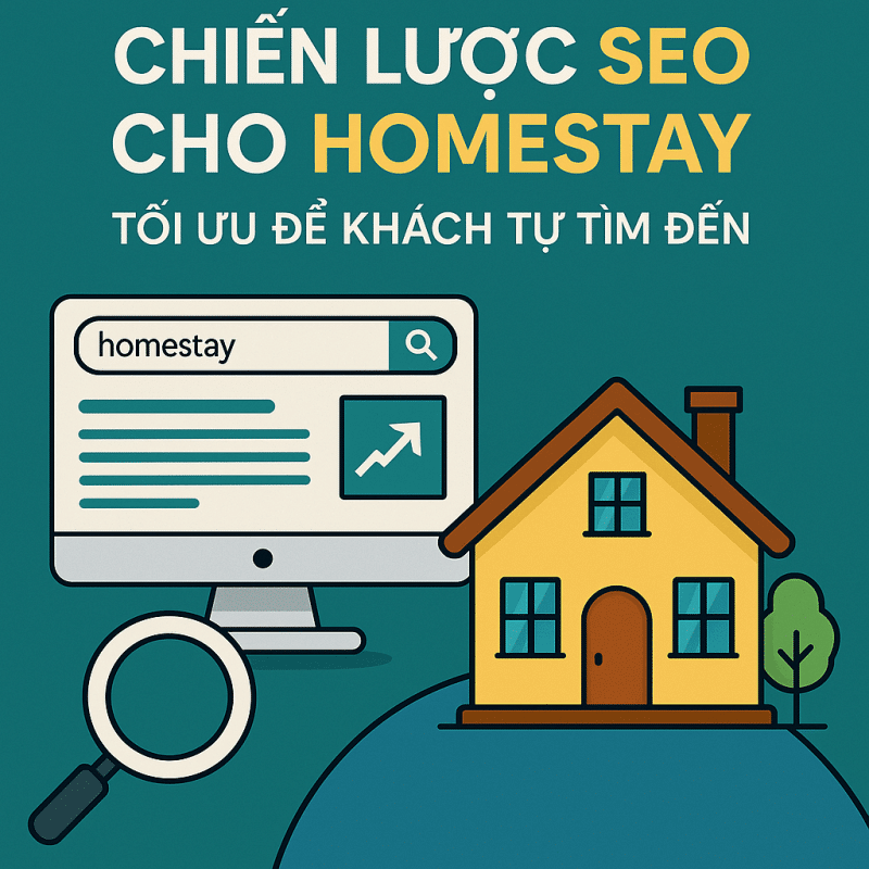 Chiến lược SEO cho homestay: Tối ưu để khách tự tìm đến