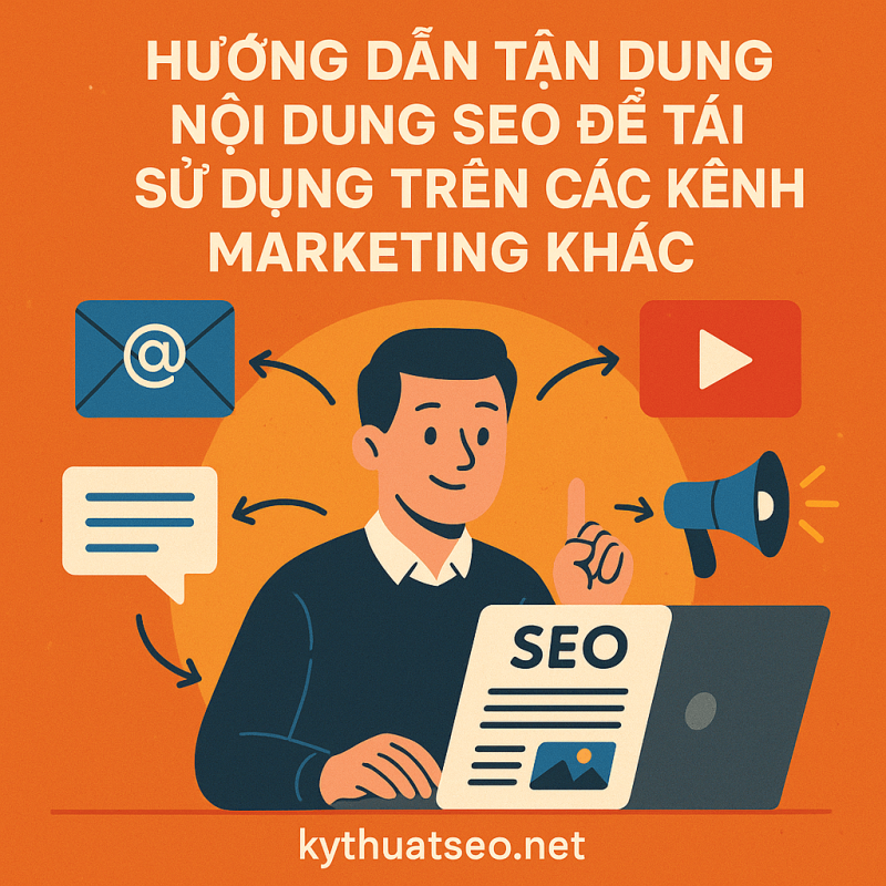 Hướng Dẫn Tận Dụng Nội Dung SEO Để Tái Sử Dụng Trên Các Kênh Marketing Khác