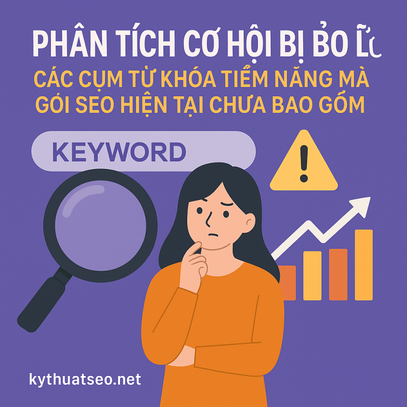 Phân Tích Cơ Hội Bị Bỏ Lỡ: Các Cụm Từ Khóa Tiềm Năng Mà Gói SEO Hiện Tại Chưa Bao Gồm