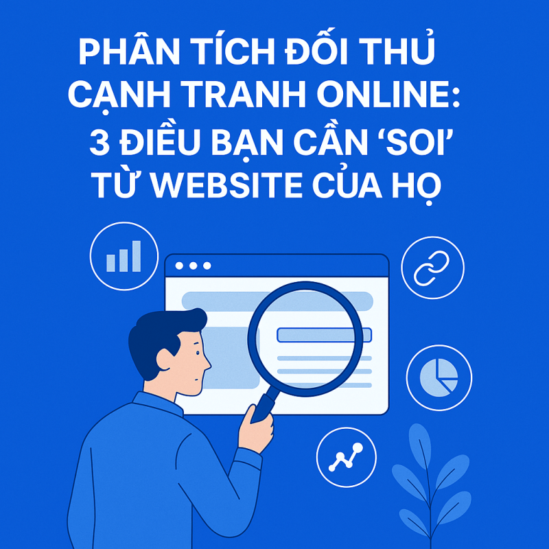 Phân Tích Đối Thủ Cạnh Tranh Online: 3 Điều Bạn Cần ‘Soi’ Từ Website Của Họ