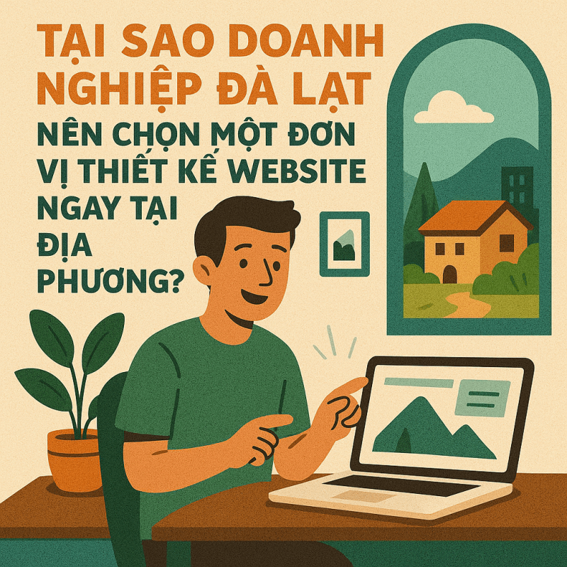 Tại Sao Doanh Nghiệp Đà Lạt Nên Chọn Một Đơn Vị Thiết Kế Website Ngay Tại Địa Phương?