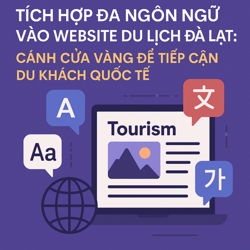 Tích Hợp Đa Ngôn Ngữ Vào Website Du Lịch Đà Lạt: Cánh Cửa Vàng Để Tiếp Cận Du Khách Quốc Tế