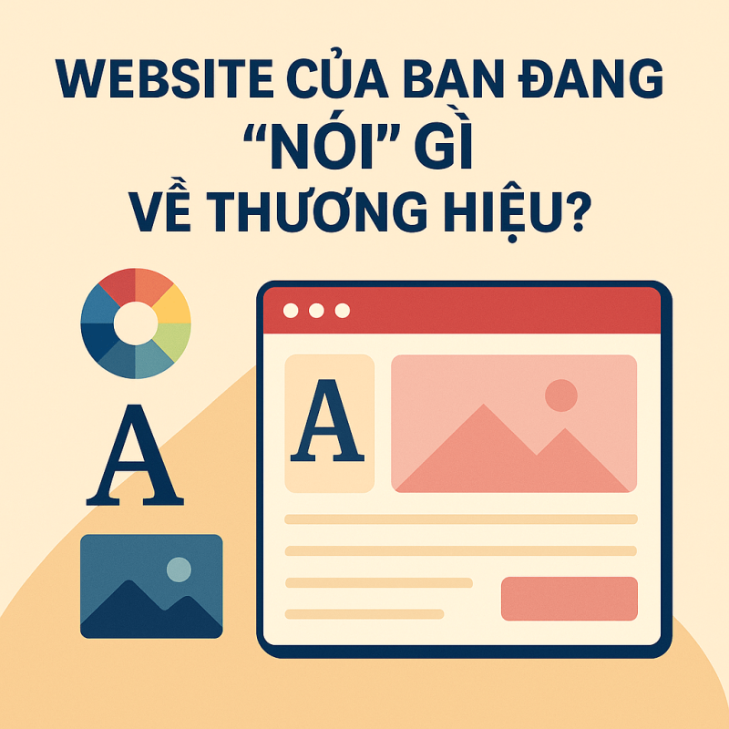Website Của Bạn Đang &#8216;Nói&#8217; Gì Về Thương Hiệu?