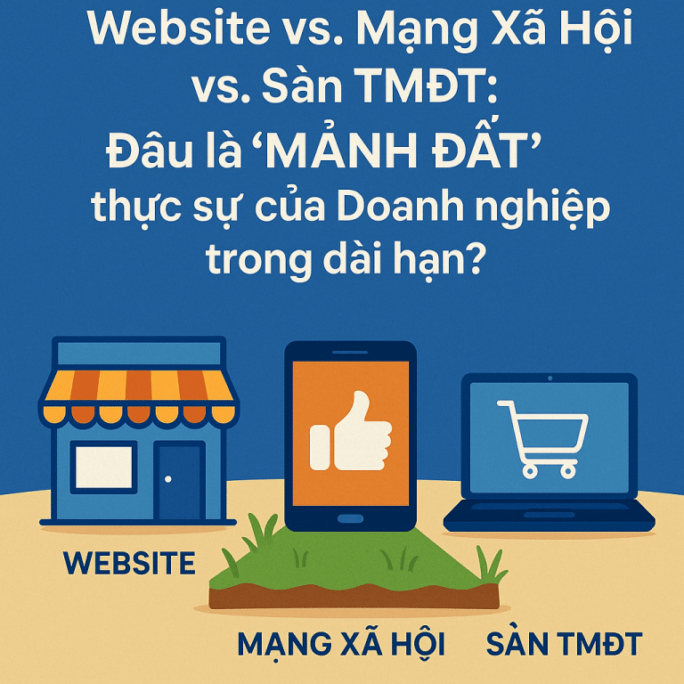 Website, Mạng Xã Hội Hay Sàn TMĐT? Cách Chọn Theo Mô Hình Kinh Doanh