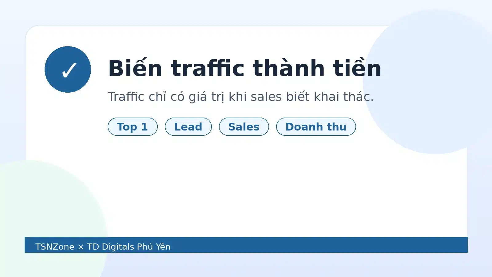 Hành trình từ query và landing page đến CRM, sales và doanh thu