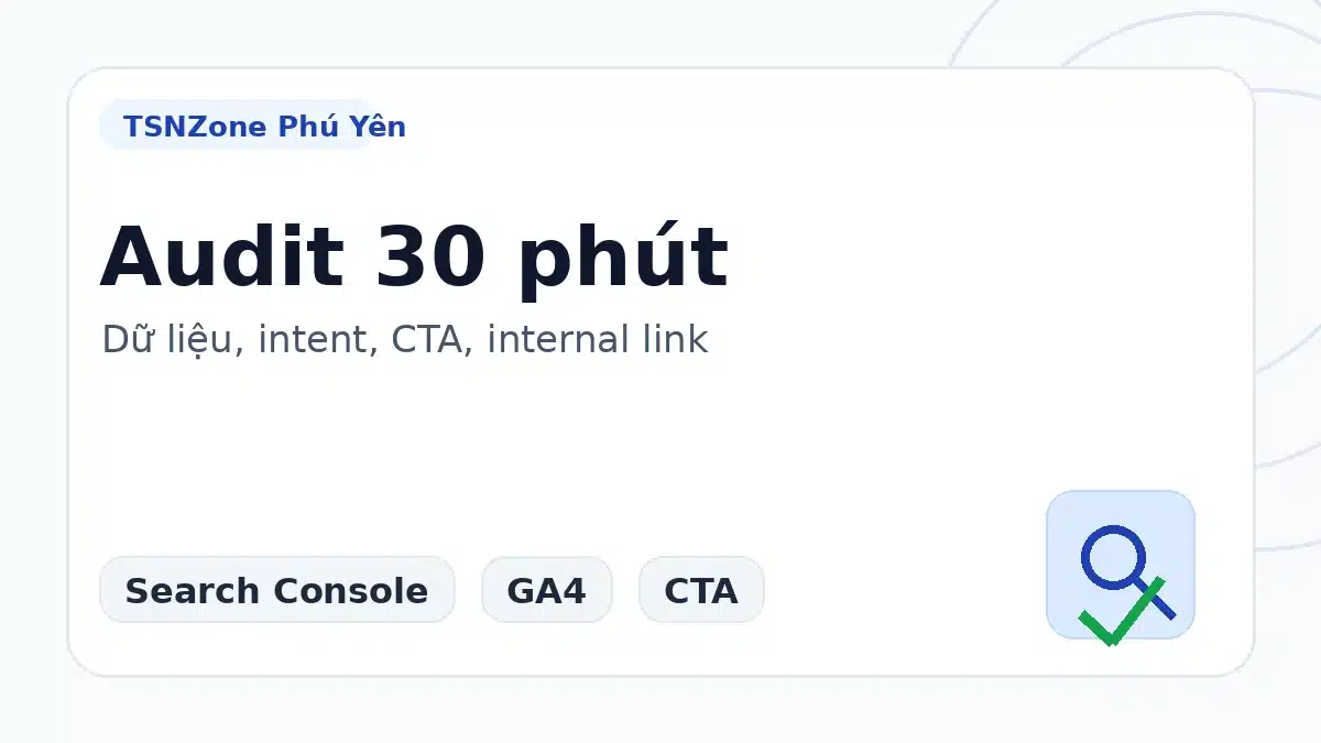 Quy trình audit nội dung cũ từ snapshot đến read-back