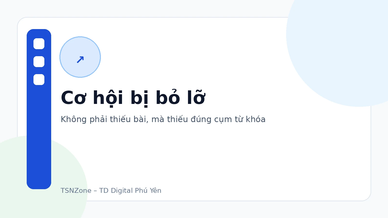 Keyword Gap giữa query, page type, content và business outcome