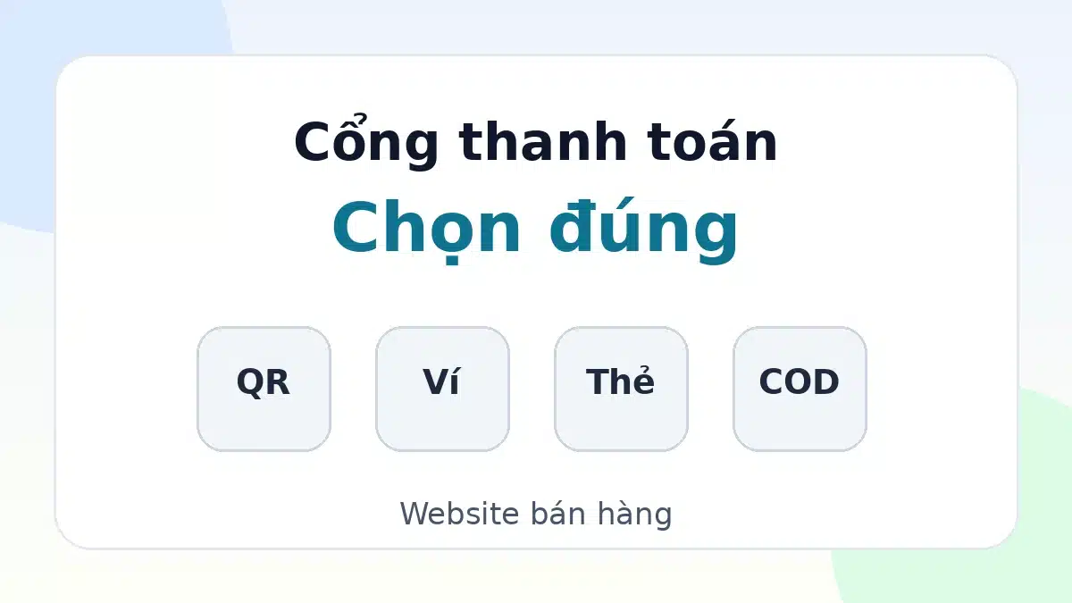 Cổng thanh toán online kết nối checkout, provider, ngân hàng và đối soát