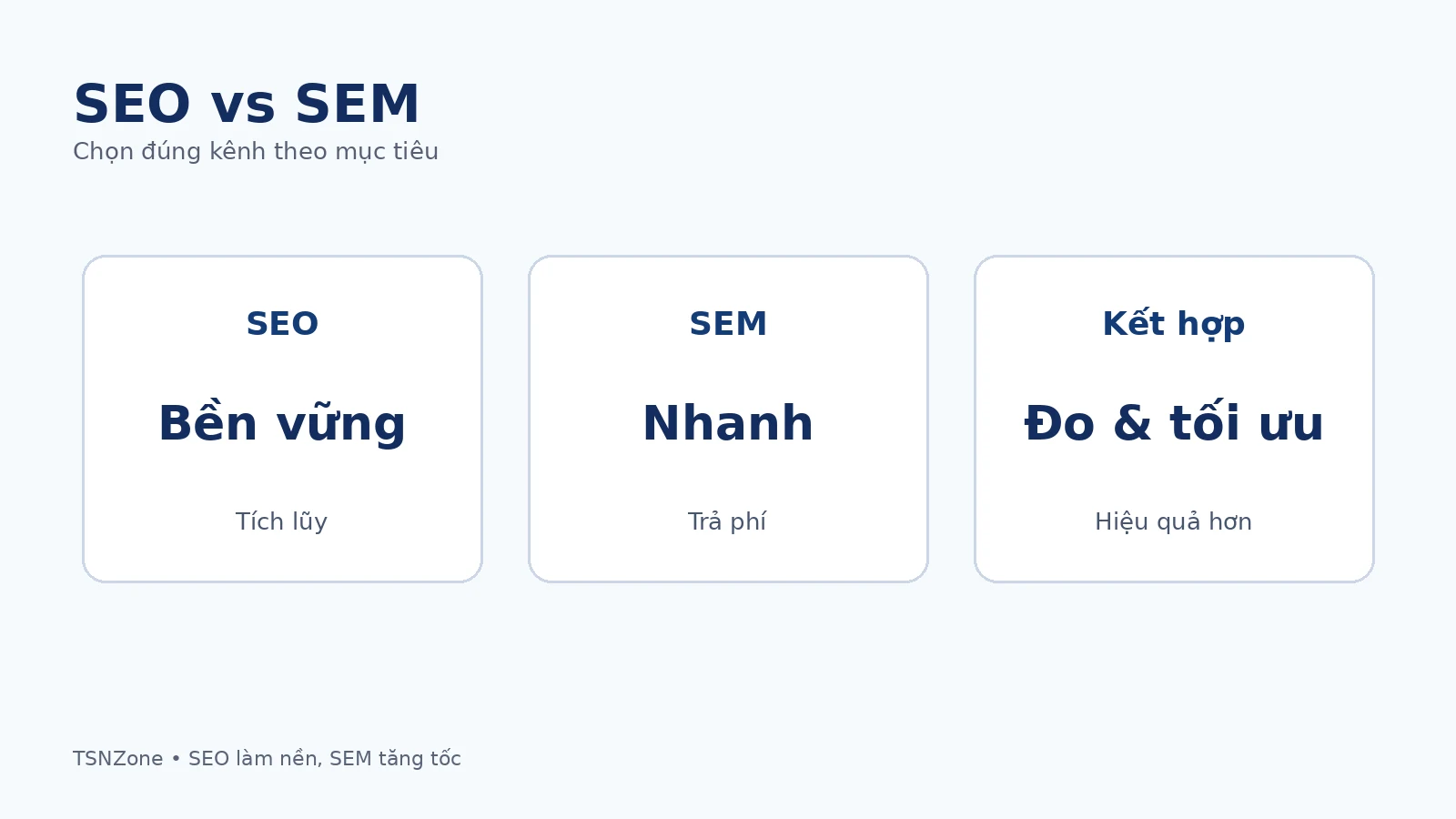 SEO và SEM trong hệ sinh thái Search Marketing