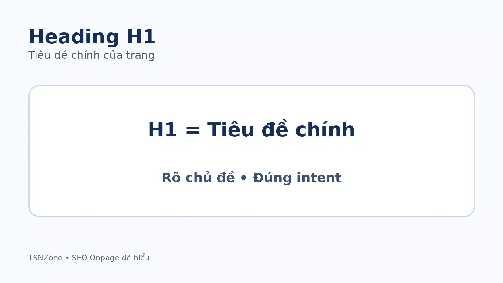 Minh họa thẻ heading H1