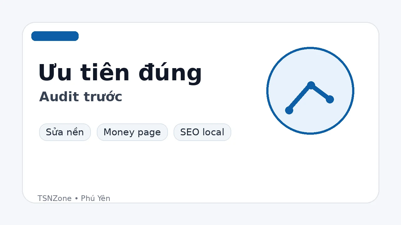 Ưu tiên nguồn lực SEO khi ngân sách dưới 5 triệu đồng